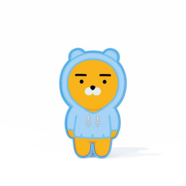 

Kakao full body smart talk character grip talk holder cell phone holder, hooded lion, 1 piece