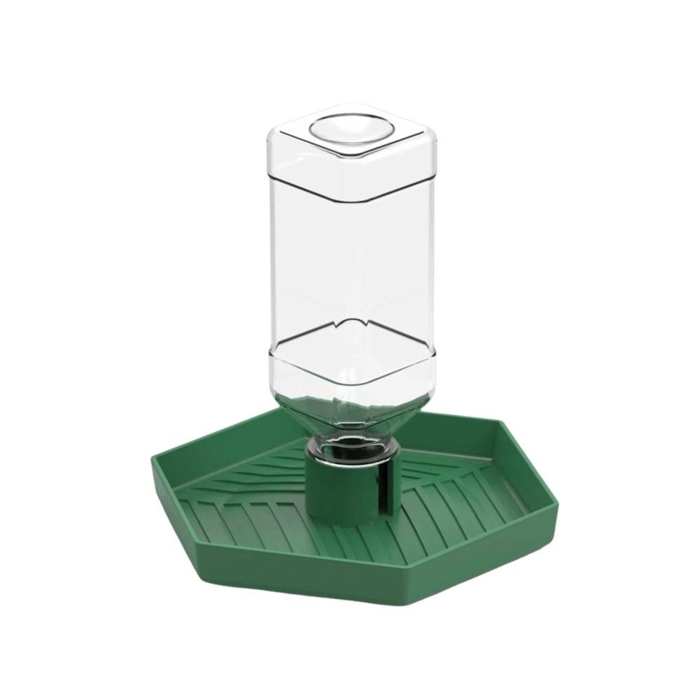 Antypoślizgowy karmnik wodny dla gadów Odpinany Stabilny Automatyczny dozownik wody Plastikowa miska na wodę dla żółwi i płazów