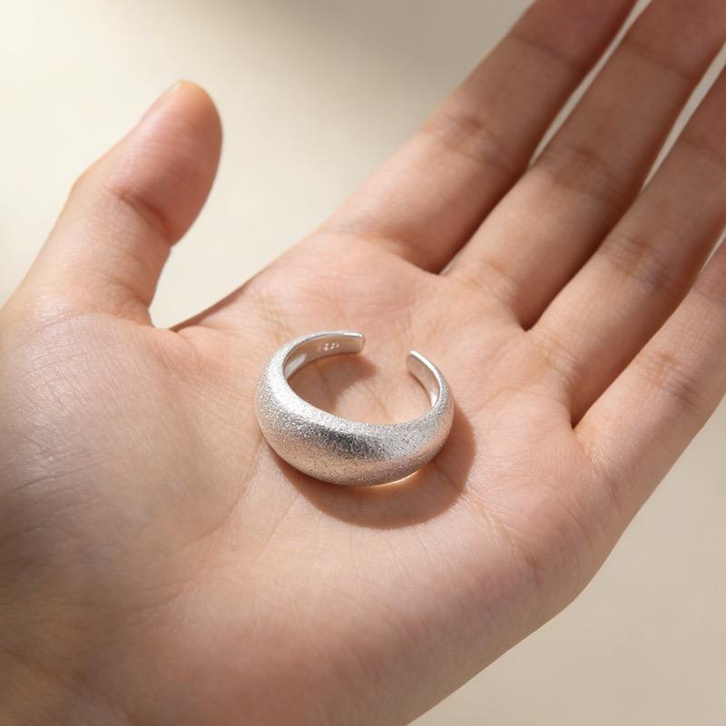 925 Sterling Silver Rings for Women Men Couple Minimalist Handmade Sparckling Narrow Ring Party Jewelry Gift Prevent Allergy