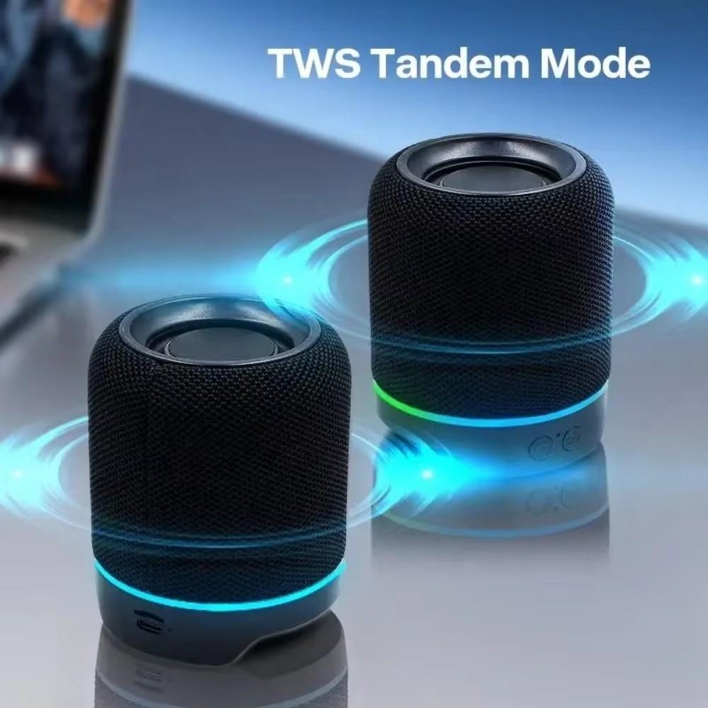 2-in-1 Magnetischer Split Bluetooth-Lautsprecher Magnetisch Abnehmbarer Lautsprecher für Party Camping