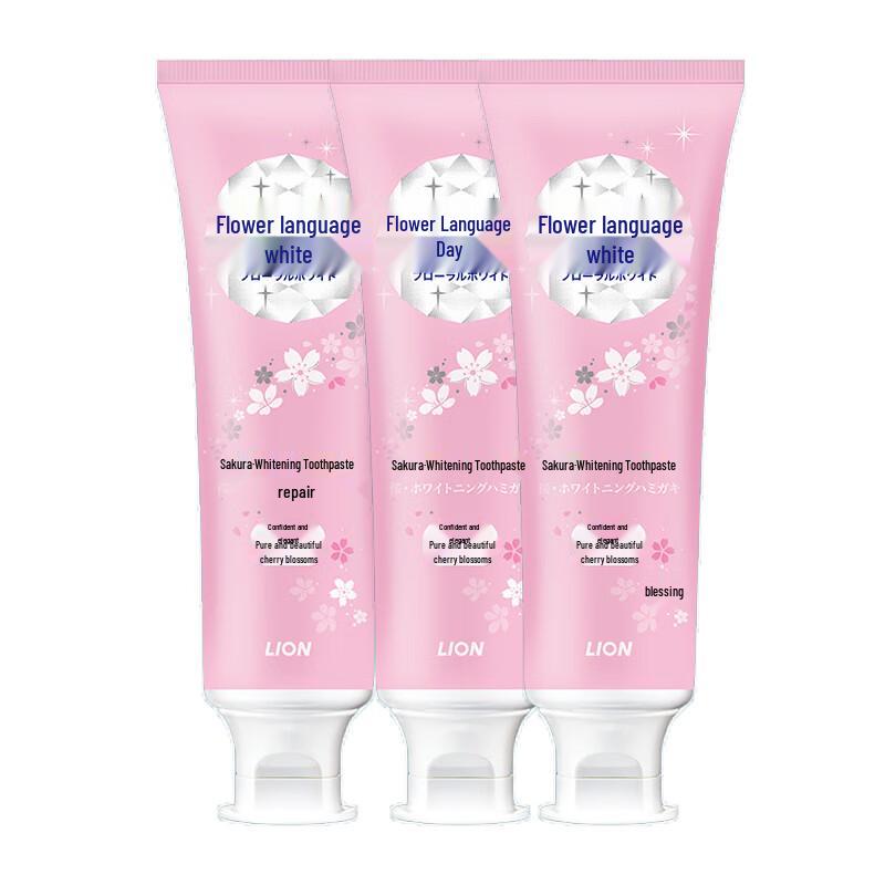 

Lion Odol-Med III Floral White Cherry Blossom Toothpaste 3 x 140g