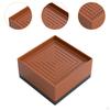 4Pcs Bed Risers Furniture Lifting Pads Shockproof Anti Slip Height Adjustable Supports Feet