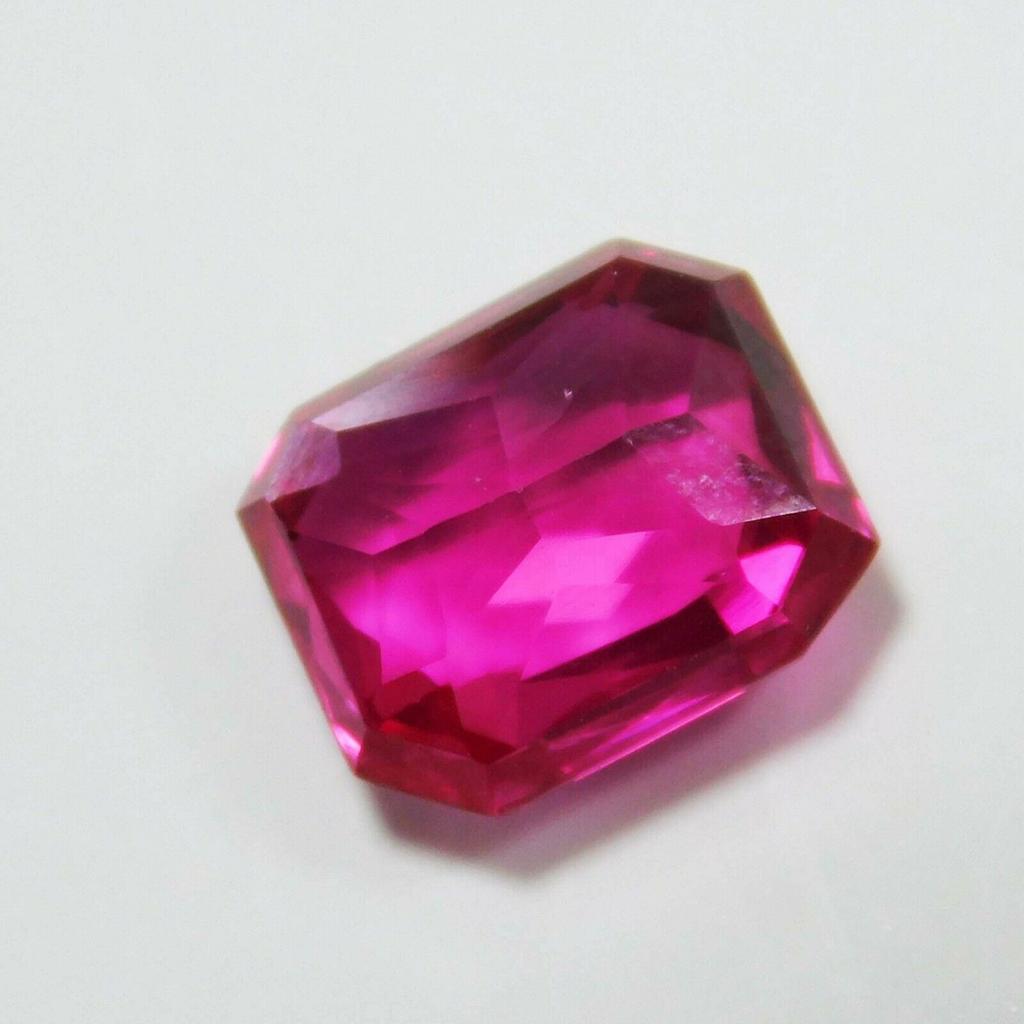 Natural CERTIFIED Pink Rare Tourmaline Emerald Cut 4.20 Ct Loose Gemstone A-73