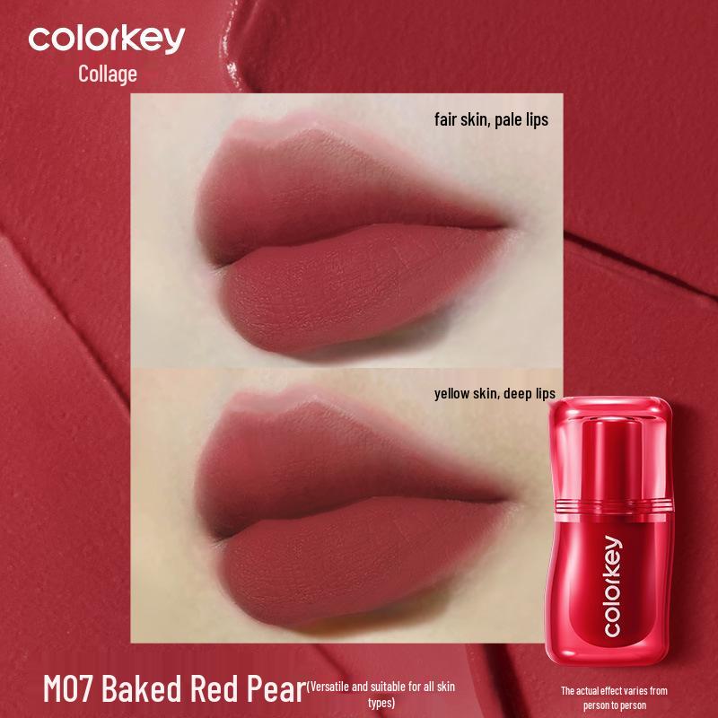 Colorkey Velvet Matte Lip Mud - Nude Collection for Women (Lipstick, Lip Gloss, Lip Tint)