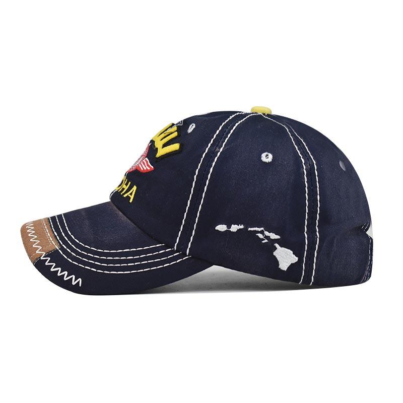 Washed Cotton Baseball Cap Casual Anchor Snapback Hat Unisex Women Retro Summer Hip Hop Fitted Caps Casquette Gorra Hombre Bone