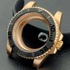40mm Mechanical Watch Case for NH Series 35 36 38 Movement Yacht Design Style with Sapphire Crystal Watch Box Parts 7
