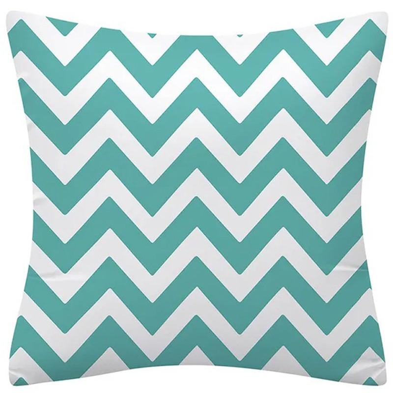 Decoration Geometric and Herringbone Digital Printing for Sofa Bedroom Car Pillowcases