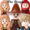 MOC Medieval Castle Building Blocks Set House Bedroom Table Furniture Kitchen Knight Witch Wizard Halloween Skeleton Brick Toys
