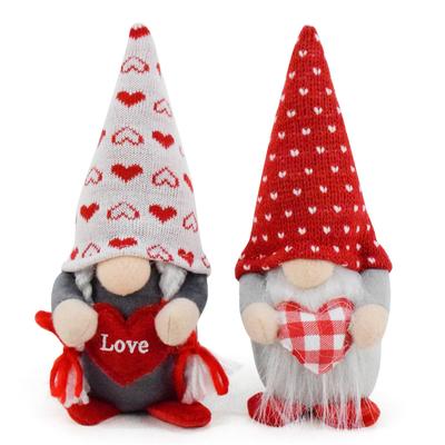 Love Faceless Doll Rudolph, Dwarf Window Decorations, Holiday Gifts Couples 1pcs