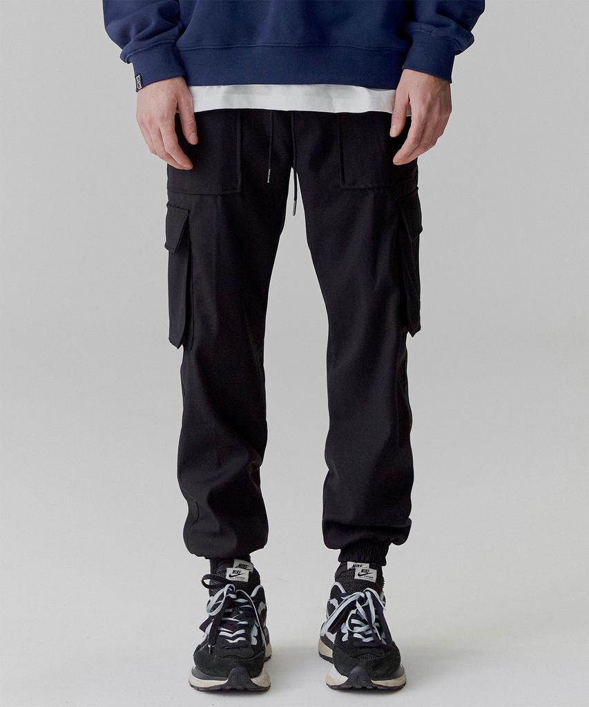 NOT4NERD Cargo Jogger Slacks Pants - Black