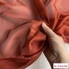 Chiffon di Vera Seta Largo 6 mm: Tessuto di Seta di Gelso Trasparente per Foulard, Vestiti Estivi e Abiti da Sera