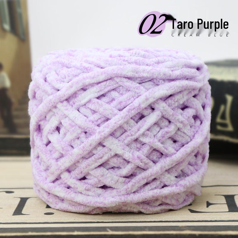 Ice Wool Thick Knitting Yarn for Blankets, Slippers, Neck Warmers, and Scarves