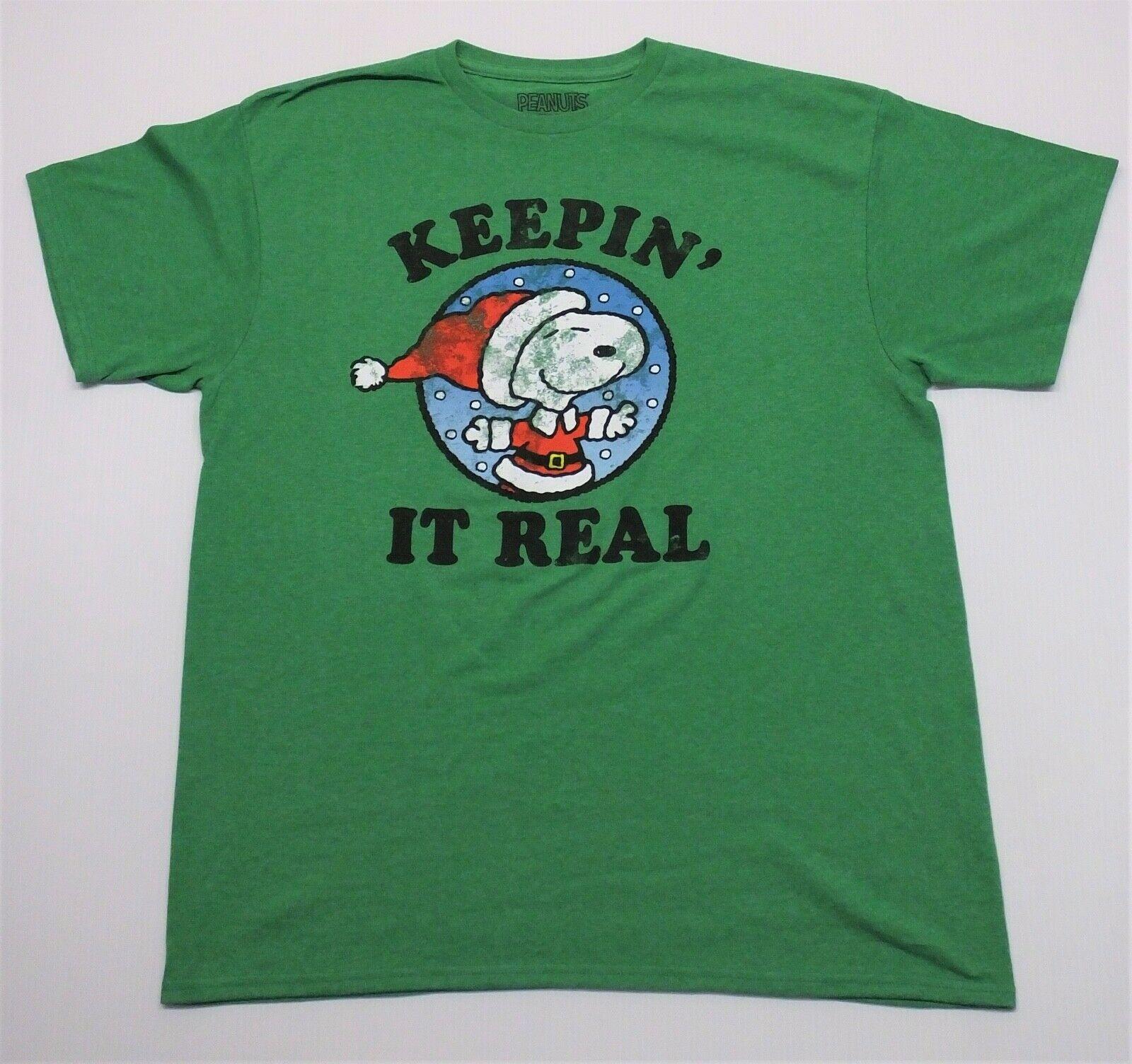 

Peanuts Snoopy Vintage Style Keepin It Real Unisex T-Shirt
