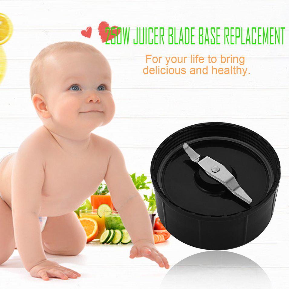 Jasnyfall 250W Durable Stainless Steel Superior Performance Blender Juicer Mixer Blade Base Seat Replacement Parts Household Black & Silver Jasnyfall 250W Durable Stainless Steel Superior Performance Blender Juicer Mixer Blade Base Seat Replacement Parts Household Black & Silver
