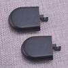 8250A548 2Pcs Car Front Windshield Window Wiper Arm Nut Cover Cap Fit for Mitsubishi Pajero Jinchang Black Plastic