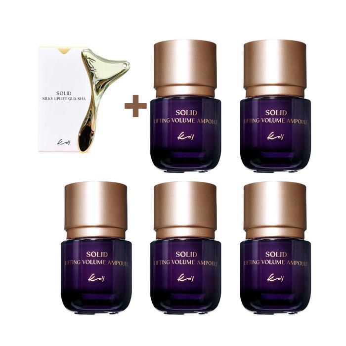 

[Koy] Protein Lifting Volume Ampoule 35ml x 5 + Heart Gua Sha Massager x 1 (42314372)