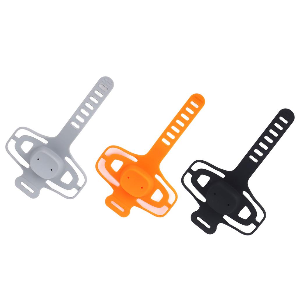 Bike Silicone Phone Holder Mount Strap Bicycle Motorcycle Scooter Handlebar Cell Phone Clamp