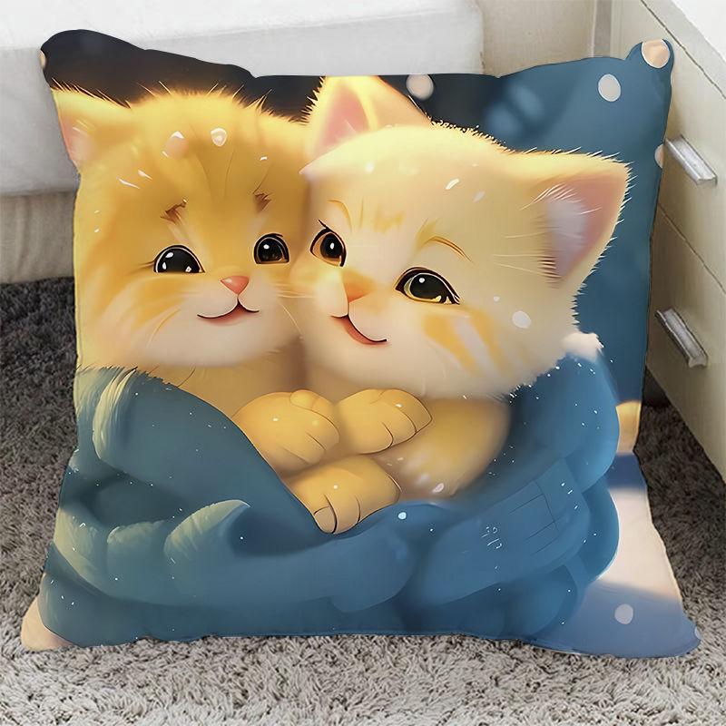 Наволочка с принтом «Зашифрованная персиковая кожа»