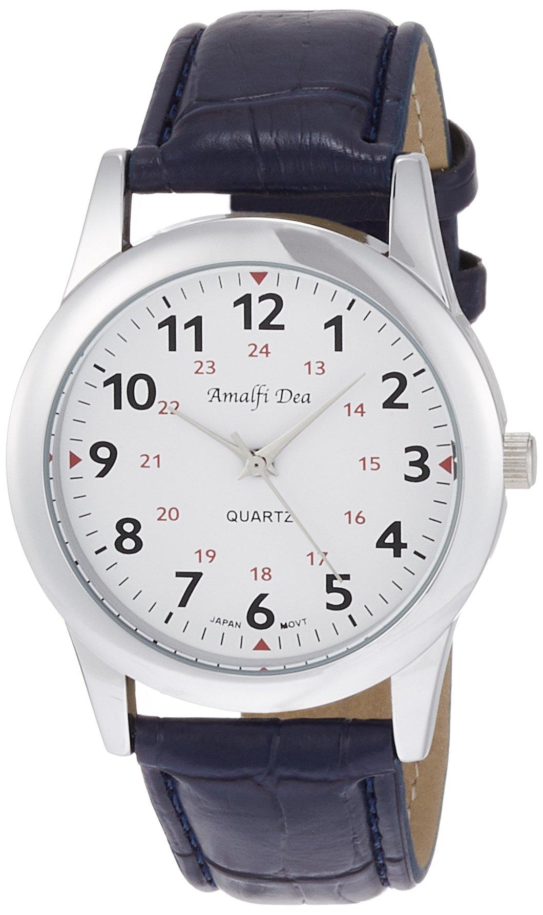 

[Arias] Аналоговые наручные часы, Кожаный ремешок, Водонепроницаемые, Мужские, Белые, A33M27