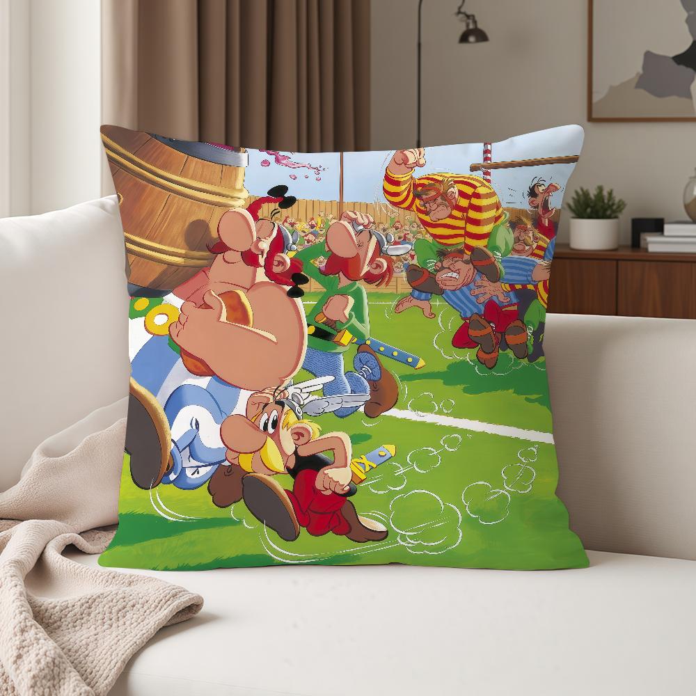 Asterix EEt Obelix Manga Pillow Case Suitable For Bedrooms Living Rooms Cars Home Decoration
