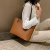 Black Fashion Shoulder Bag Large Capacity Brand Tote Bag PU Leather Luxury Design Tote Bag Commuter Wedding Party Chain Handbags