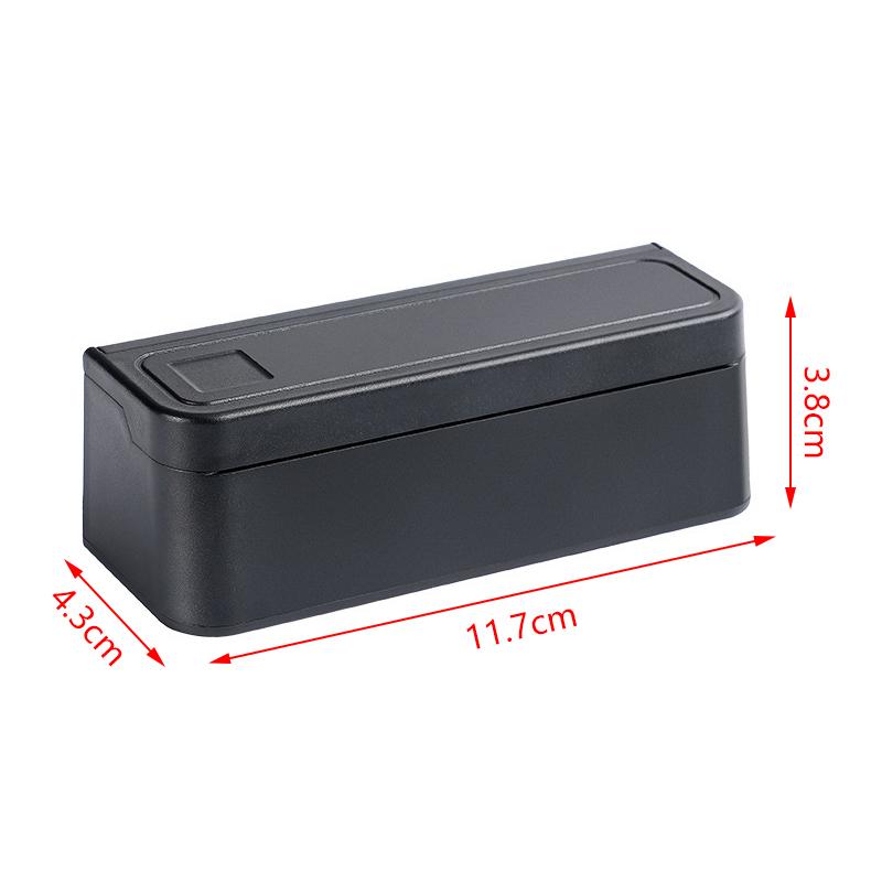 Úložný prostor do auta na mince Peněženka Úsporná schránka na euromince Banka Pouzdro na mince Plastové držáky na peněženky Trezory na peníze Pokladní organizér