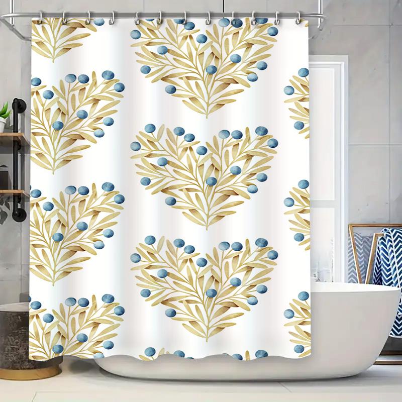 

Animal Print Shower Curtain Tiger Pattern Bath Decor Pink Orange Tonal Stripes Fabric Curtain With Hooks For Bathroom Home Decor W60H190(CM)-1 Pcs