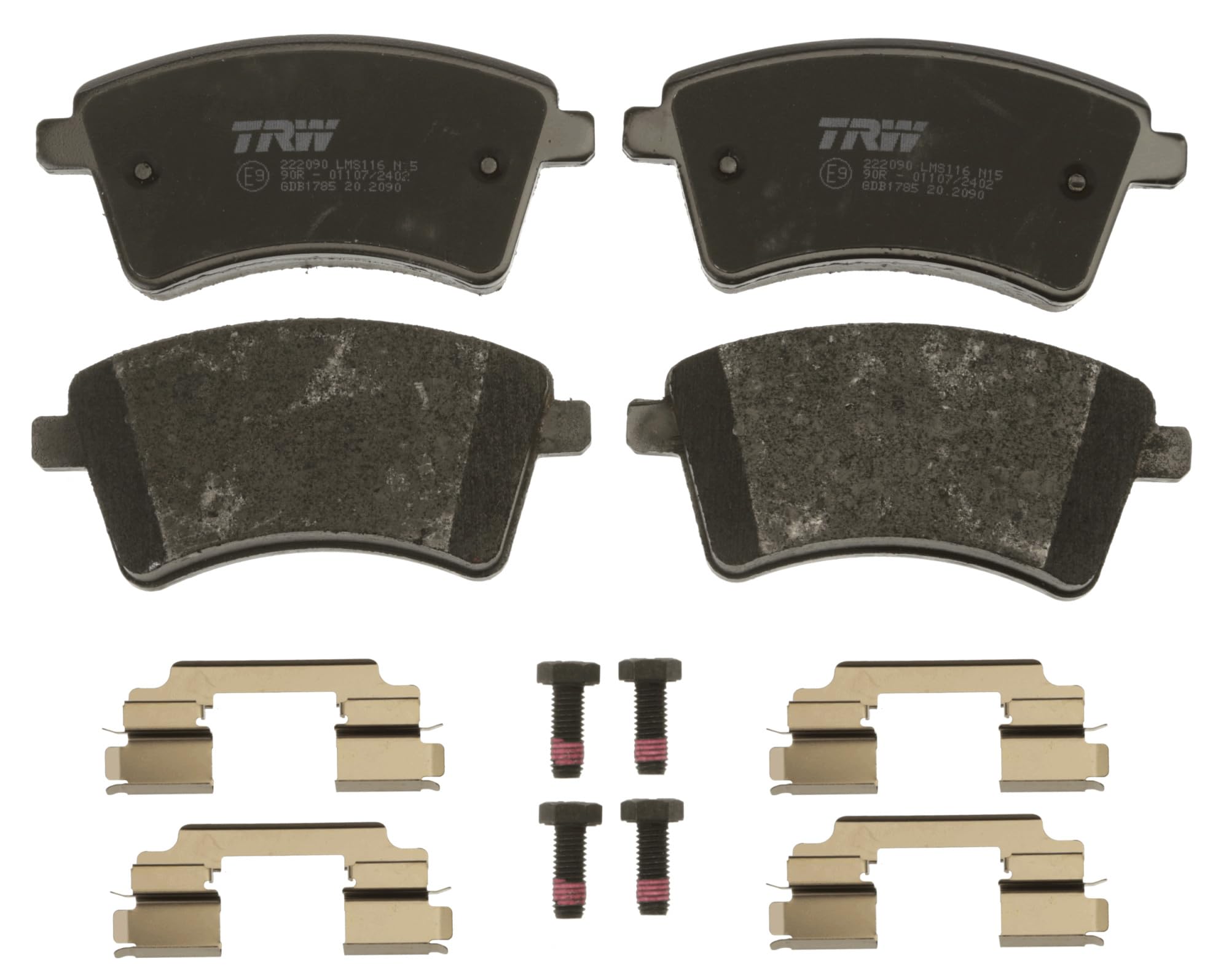 

TRW Brake Pad Front Mercedes-Benz, Nissan, Renault GDB1785