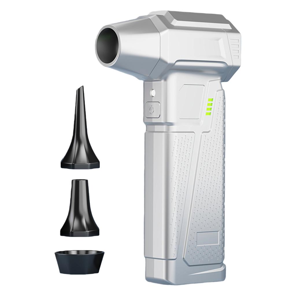 Portable Dust Blower Electric Dryer with LED Display Violent Fan Rechargeable 4000mAh for Car Computer Home Office Dust Cleaning