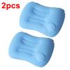 Portable Travels Pillow Air Inflatable Airplane Car Pillows Folding Press Type Bed Pillows Neck Cushion For Home Office Supplies