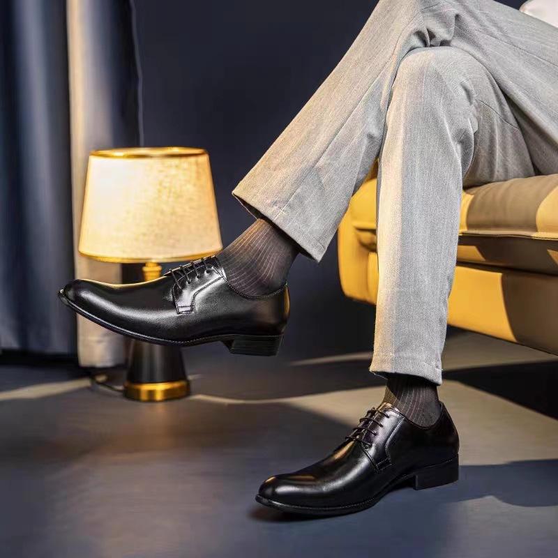 High Quality Shoes For Shoes Leather Formal Men‘s Shoes Oxfords Male Wedding Party Office Business Shoe Male Zapatos De Hombre