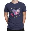 Funny Fly Sky T-Shirts Men Round Collar Pure Cotton T Shirt H-Hilda Cartoon Short Sleeve Tees Printed Clothes