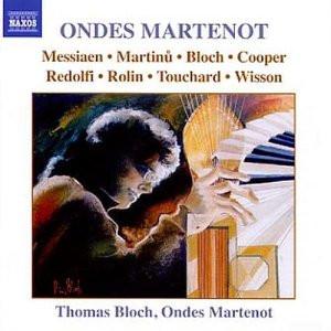 

CD THOMAS BLOCH - Ondes Martenot 8555779 Naxos 2004 Japan ObiClassical Used