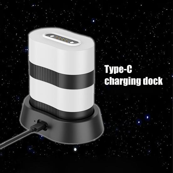Magnetic Atmosphere Light Rechargeable Color Changing Lamp with Type-C Detachable Decorative Light for Desk And Outdoor Ambiance