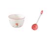 ZISIZ Ins-Style Tulip Ceramic Rice Bowl Set