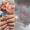 5D Pink Insect Nail Art Stickers with Adhesive - TikTok Hot Trend Jelly Phone Case