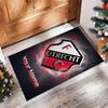 FC Utrecht  Printed Crystal Velvet Rug Non‑Slip Crystal Velvet Carpet For Sofa Bedroom Indoor Home Decoration