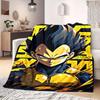 Dragon Ball Print Blanket Warm Comfortable Flannel Blanket Suitable for Bedrooms,Sofas,Beds,Chairs,Picnics,Travel