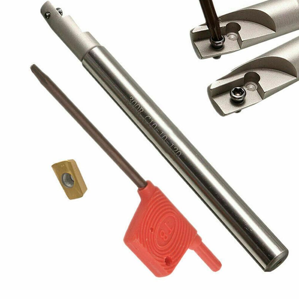 Lathe Turning Tolo BAP300R C10-10×120-1T Boring Bar +APMT1135PDER Insert +Wrench