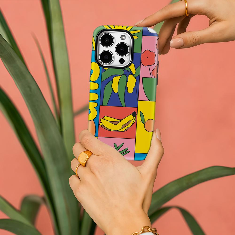 Fruits & Veggies Phone Case for IPhone 17 16 15 14 13 Pro Max Plus for Magnetic Single Double-layer Tough Case
