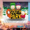 Classic Animation SSouth Cartoon Park DIY Wall Tapestry For Living Room Home Dorm Decor Wall Art Decor