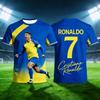 26 Ronaldo #7 Fan Edition Football Jersey 3D Print Men Women Children T-shirt Summer Daily Sports Breathable Casual Short Sleeve
