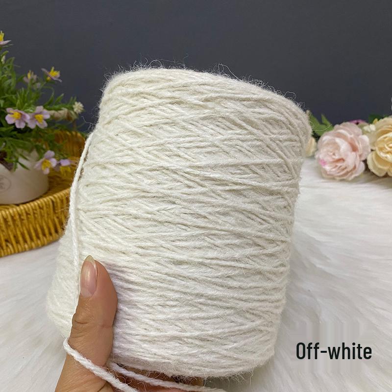 Imported Alpaca Wool Yarn - Thick, Soft, Skin-Friendly for Hand-Knitted Autumn/Winter Scarves, Hats & Coats
