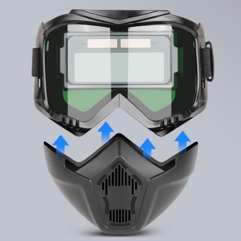 Auto-Darkening Welding Helmet with Anti-Glare Protection