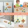 Baby Interactive Toy Set Snail Butterfly Bee Suction Spinner Educational Sensory Development for Travel Bath Time Teething Fine Motor Skills