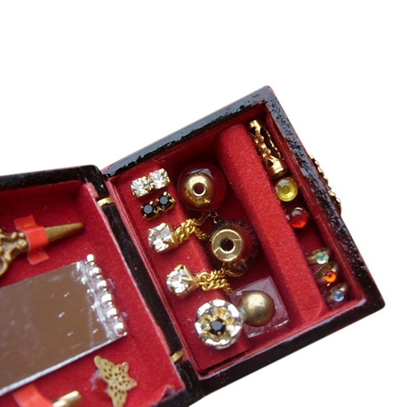 1/12 Dollhouse Miniatures Cutie de bijuterii/Accesoriu Doll House Decor