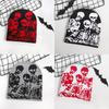 Hat Knitted With Skull Pattern For Fall And Winter Streetwear Accessory Fashion