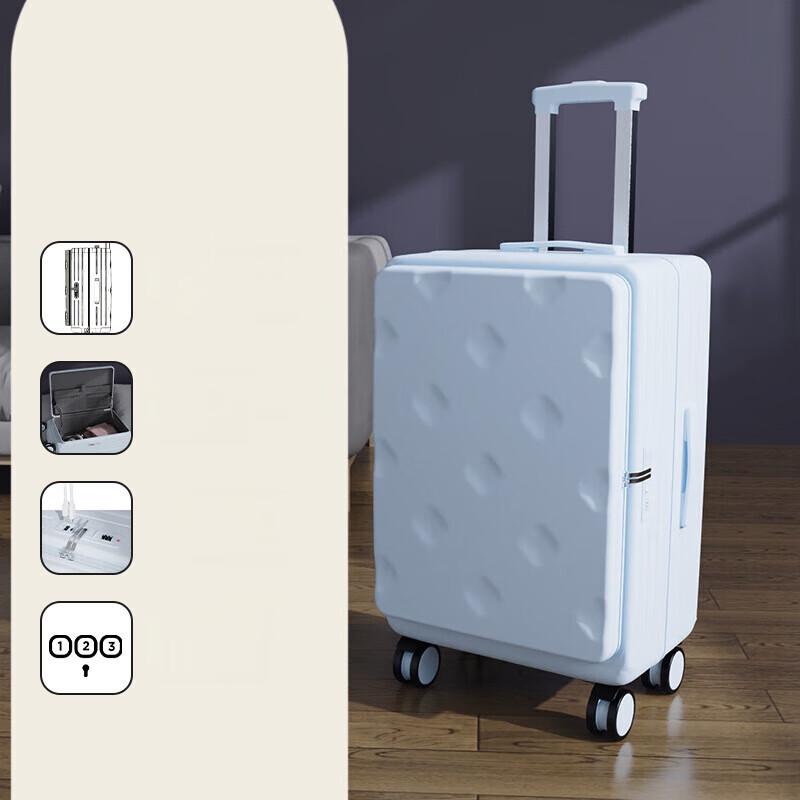 OEING 24-inch Side-Opening Luggage