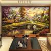 Wallpaper Hand Painted European Style Forest 3d Mural Night View Art Wall Mural Living Room Wall Paper