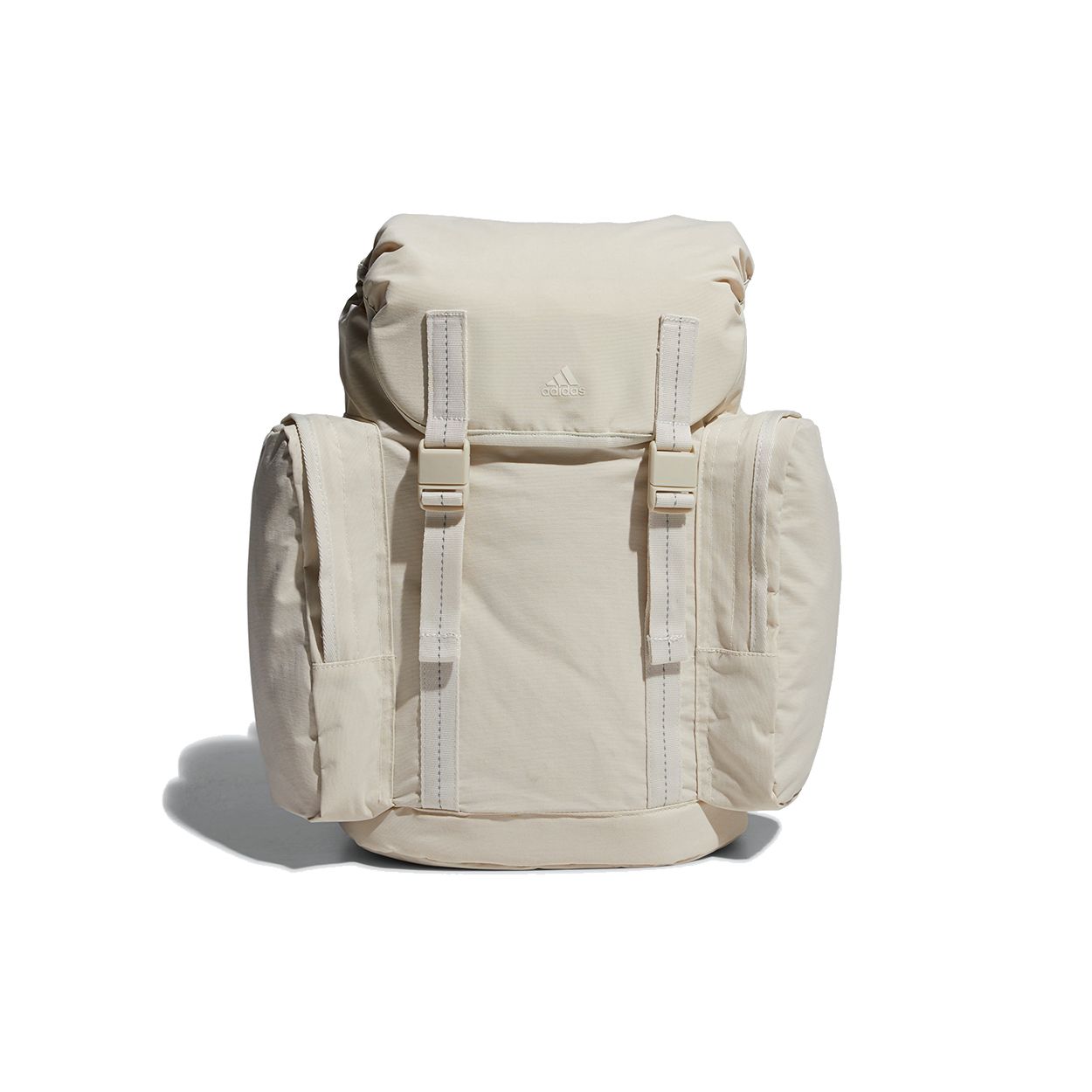 Adidas Womens BP Training Sports Nylon Backpack Unisex Backpack Almond-Brown GM4394 Bauxite Brown